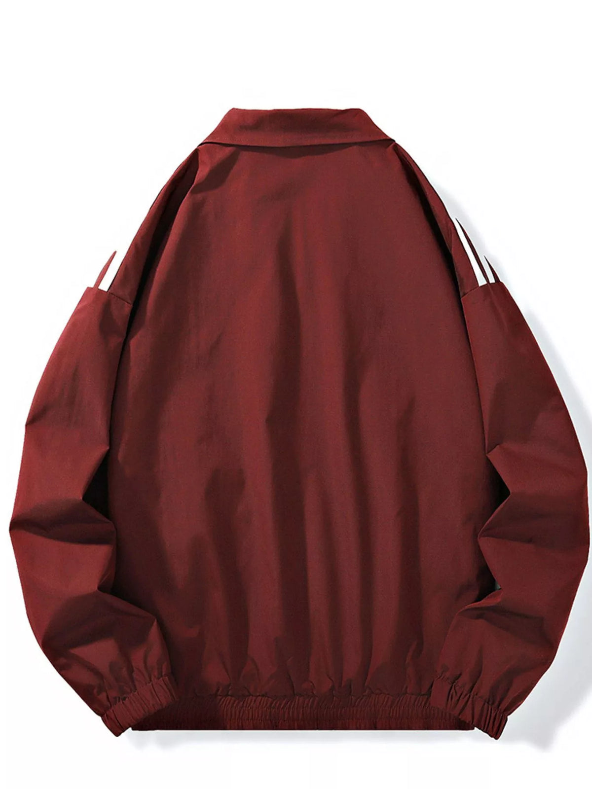 Men's Plus Size Striped Zip Up Jacket – VYTRON
